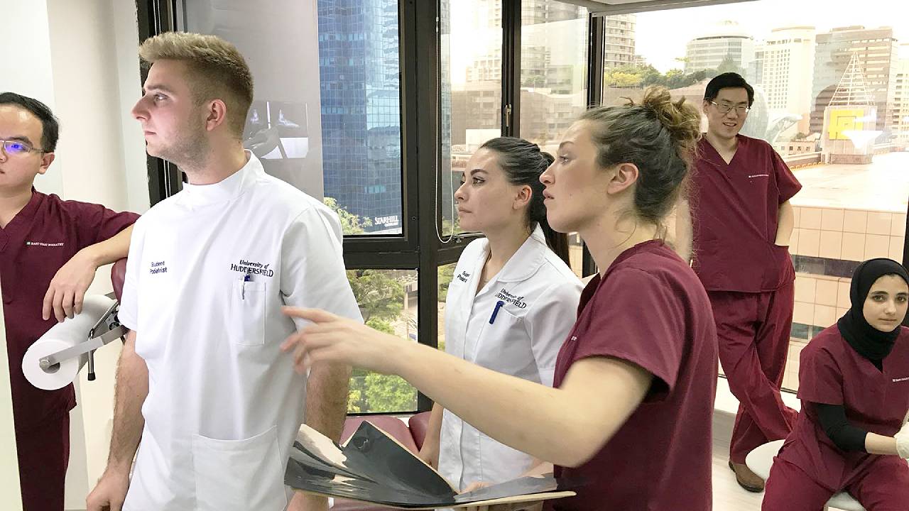 Podiatrists Discussion with Interns | East Coast Podiatry