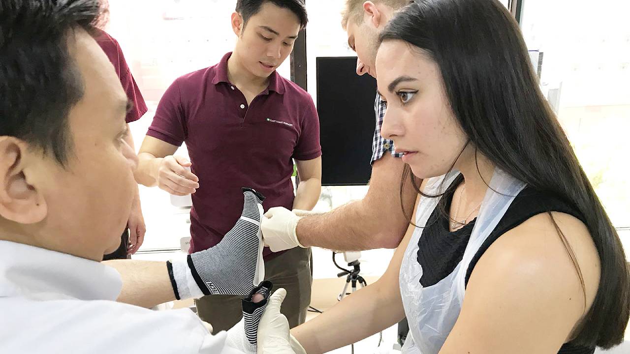 Podiatrist Sani Trained Chantelle | East Coast Podiatry