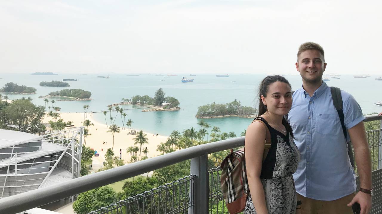 Lewis and Chantelle during Company Outing | East Coast Podiatry